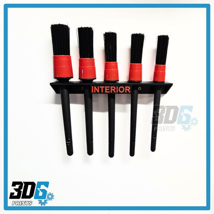 Wall Mounted Detailing Brush Holders – Set of 3 + Free Brushes