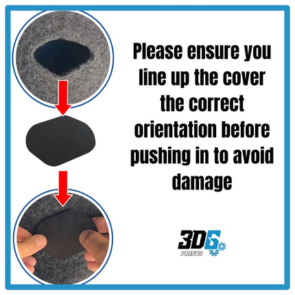 Ford Transit Custom Rear Corner C Pillar Covers