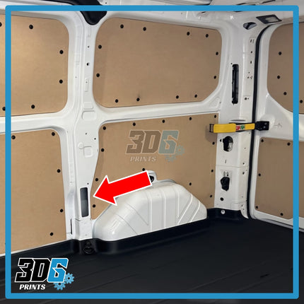 Ford Transit Custom B Pillar Covers - Plain/Logo
