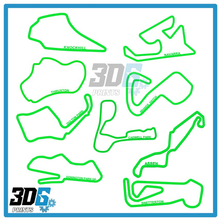 BSB 2025 Motorsport Tracks Collection - 9 Piece