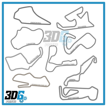 BSB 2025 Motorsport Tracks Collection - 9 Piece