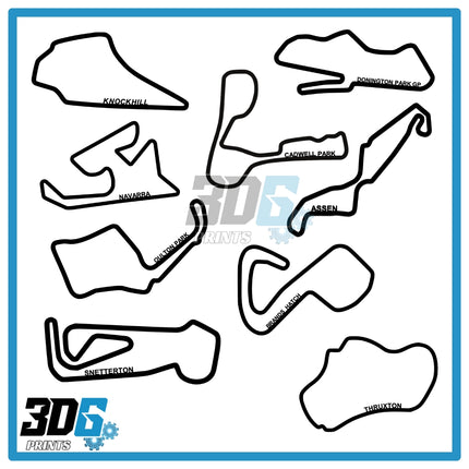 BSB 2025 Motorsport Tracks Collection - 9 Piece