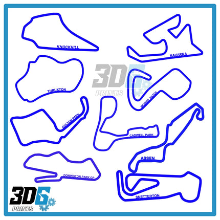 BSB 2025 Motorsport Tracks Collection - 9 Piece