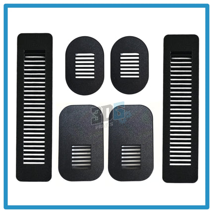 Ford Transit Custom C Pillar Vented Covers – 6pc Set