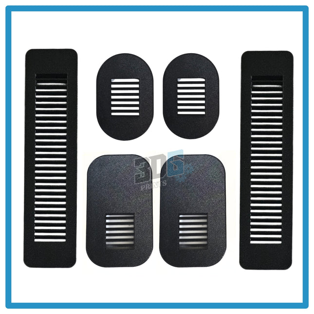 For 12-23 Ford Transit Custom Van C Pillar Light Access Covers Camper For 12-23 Ford Transit Custom Van C Pillar Light Access Covers Camper