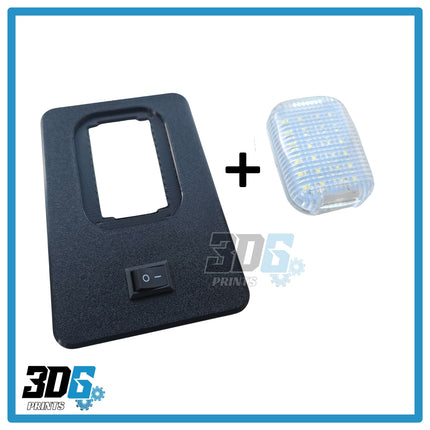Ford Transit Custom Rear Interior Light Holder Trim – With/Without LED