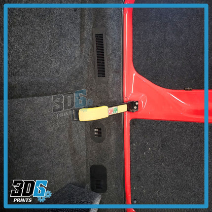 Ford Transit Custom Rear C Pillar Vented Covers - 6pc - Vented/Logo