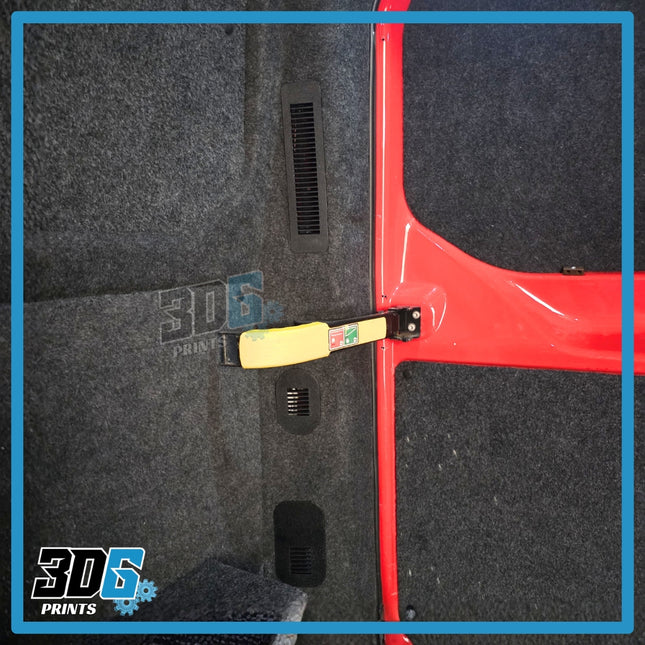 Ford Transit Custom Rear C Pillar Vented Covers - 6pc - Vented/Logo