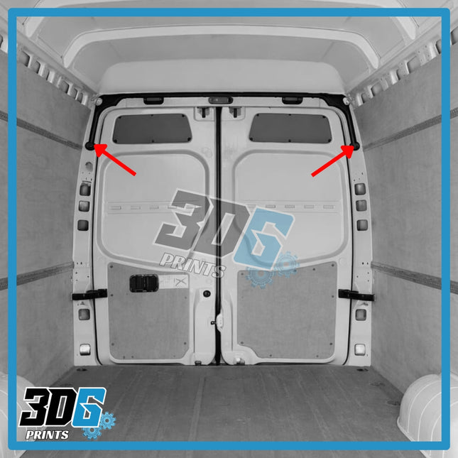 VW Crafter 2006–2017 - C-Pillar Round Cover – SINGLE PIECE