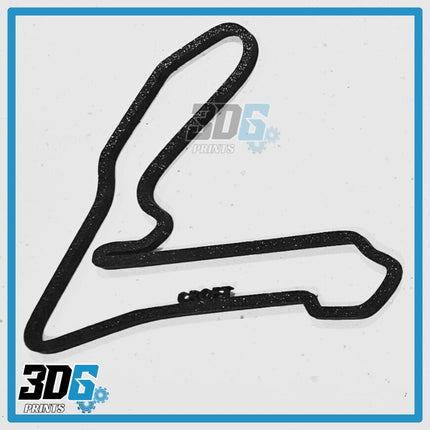 Motorsport Race Tracks - Wall/Shelf Art