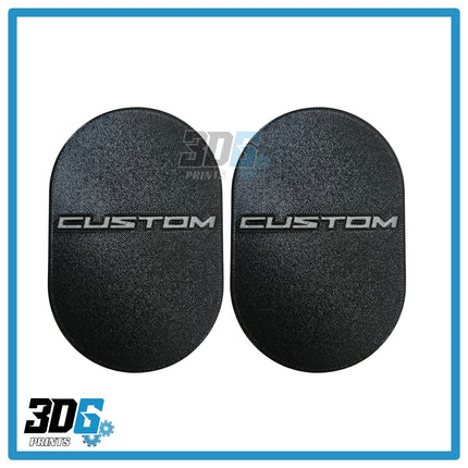 Ford Transit Custom Rear Light Access Covers – CUSTOM Logo