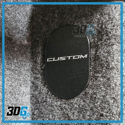 Ford Transit Custom Rear Light Access Covers – CUSTOM Logo