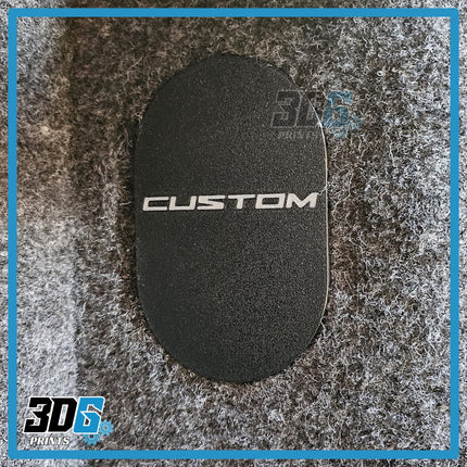 Ford Transit Custom Rear C Pillar Vented Covers - 6pc - Vented/Logo