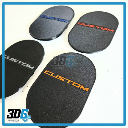 Ford Transit Custom Rear Light Access Covers – CUSTOM Logo