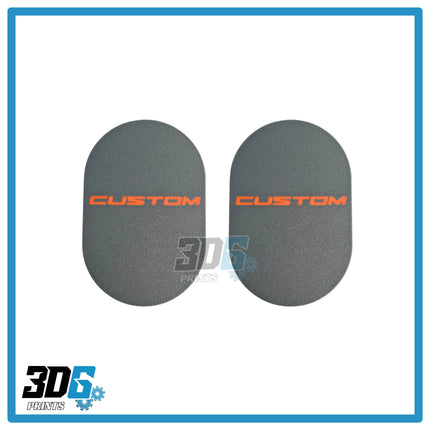 Ford Transit Custom Rear Light Access Covers – CUSTOM Logo