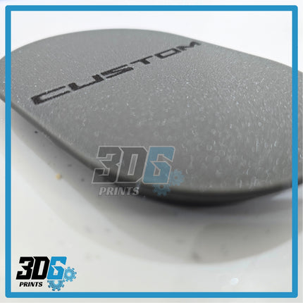 Ford Transit Custom Rear C Pillar Vented Covers - 6pc - Vented/Logo