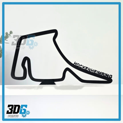 Motorsport Race Tracks - Wall/Shelf Art
