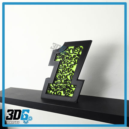 3D Lando Norris F1 Freestanding Sign