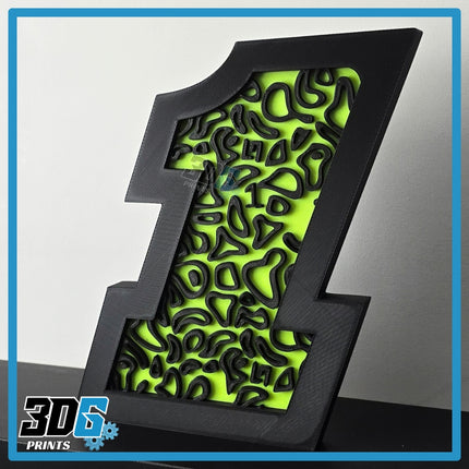 3D Lando Norris F1 Freestanding Sign