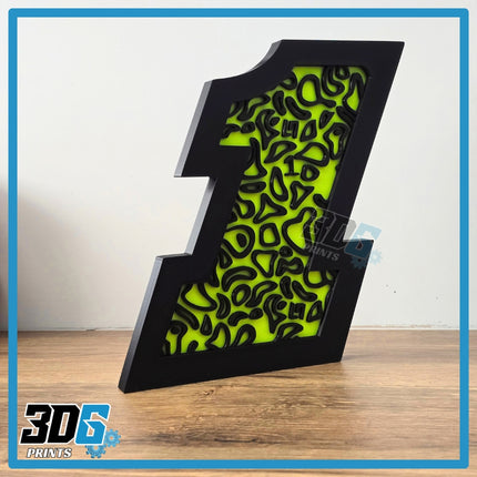 3D Lando Norris F1 Freestanding Sign