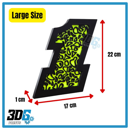 3D Lando Norris F1 Freestanding Sign