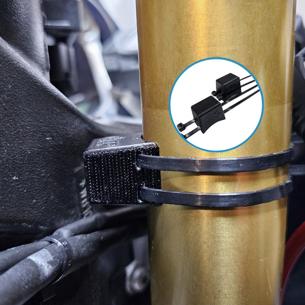 <h2><span style="text-decoration:underline"><strong>STEERING LOCKSTOPS</strong></span></h2><p>Limit handlebar movement to prevent frame contact and cable damage with our high quality Steering Lockstops<br/> <br/>• Quick & easy cable tie installation<br/>• Reusable & Adjustable<br/>• Various sizes available<br/><strong>* Perfect for road bikes, track bikes, and drag bikes</strong><br/></p><h4>From: £12.99</h4>
