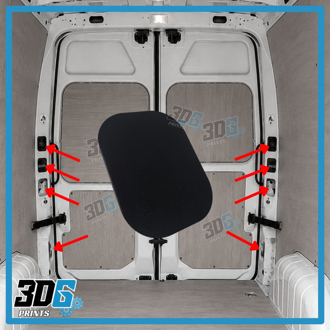 Renault Master C-Pillar Covers