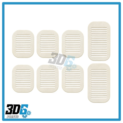 Renault Master C-Pillar Covers - Vented