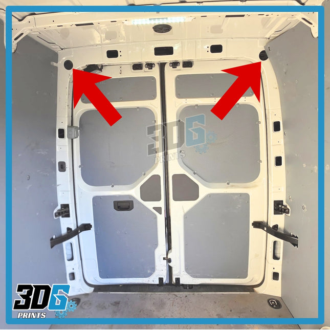 MAN TGE -  Round C Pillar Cover - SINGLE PIECE