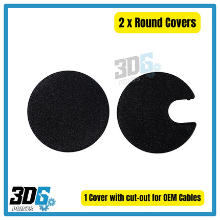 VW Crafter 2017 Onwards - C-Pillar & Top Hole Covers – 13 Piece set