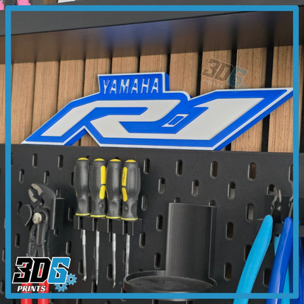 Yamaha R1 Logo Freestanding Sign