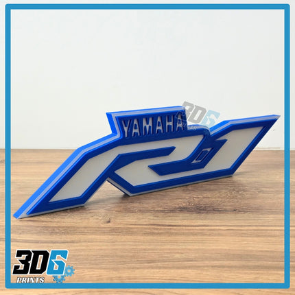 Yamaha R1 Logo Freestanding Sign