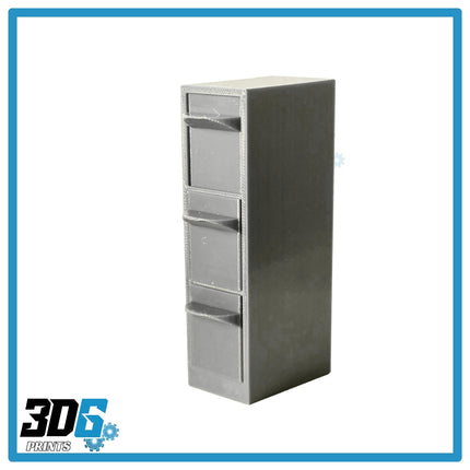 SD Card Mini Filing Cabinet – 3 Drawer Storage Organiser