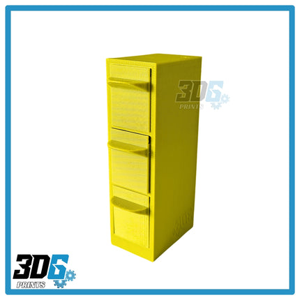 SD Card Mini Filing Cabinet – 3 Drawer Storage Organiser