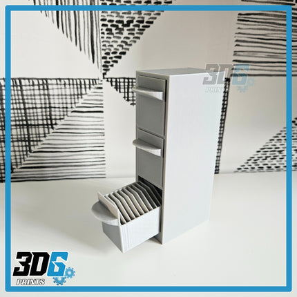 SD Card Mini Filing Cabinet – 3 Drawer Storage Organiser