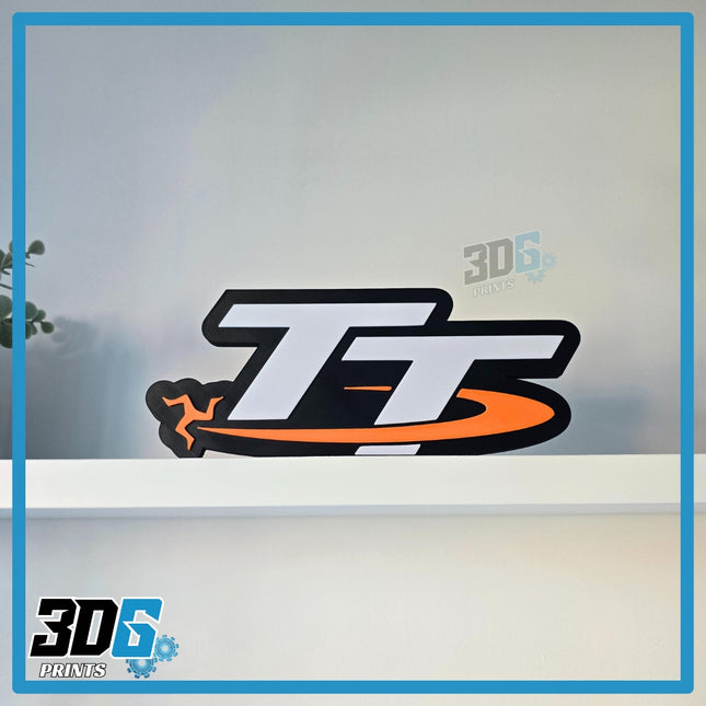 3D TT Sign Plaque – Freestanding or Wall Mounted