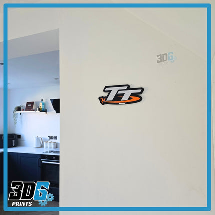 3D TT Sign Plaque – Freestanding or Wall Mounted