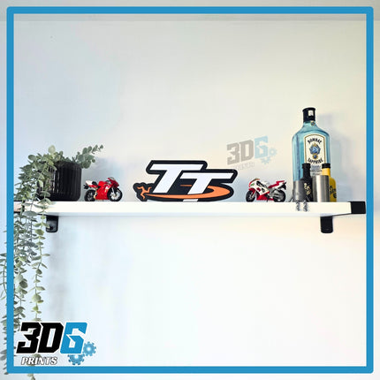 3D TT Sign Plaque – Freestanding or Wall Mounted