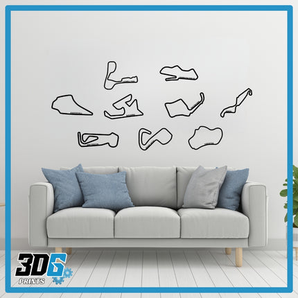 BSB 2025 Motorsport Tracks Collection - 9 Piece