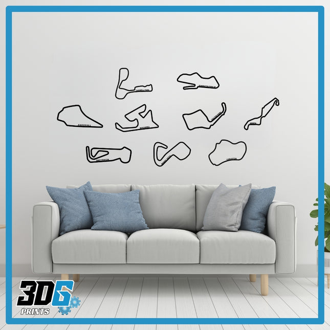 BSB 2025 Motorsport Tracks Collection - 9 Piece