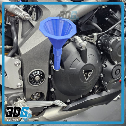 Triumph 1050 Speed, Tiger, Sprint Motorbike Screw In Oil Funnel