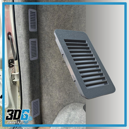 Vauxhall Vivaro C-Pillar Covers (Vented) – 6 Piece Set