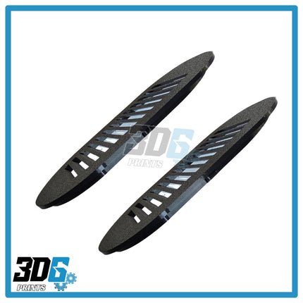 Citroen Dispatch MK3 C-Pillar Covers - Plain/Vented