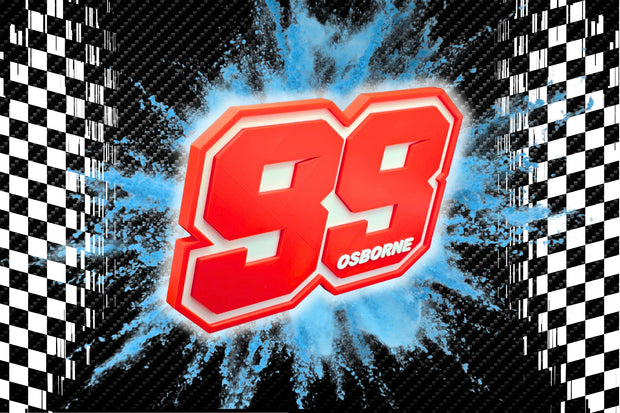 <h2>Customisable freestanding Race Numbers<br/></h2>